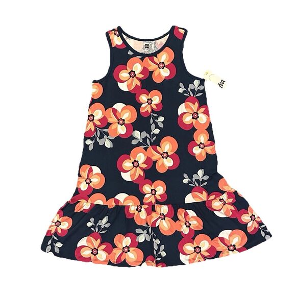 Tea Collection Other - Tea Collection Ruffle Hem Tank Dress Balla Floral Print Girls Size 12 24M12319